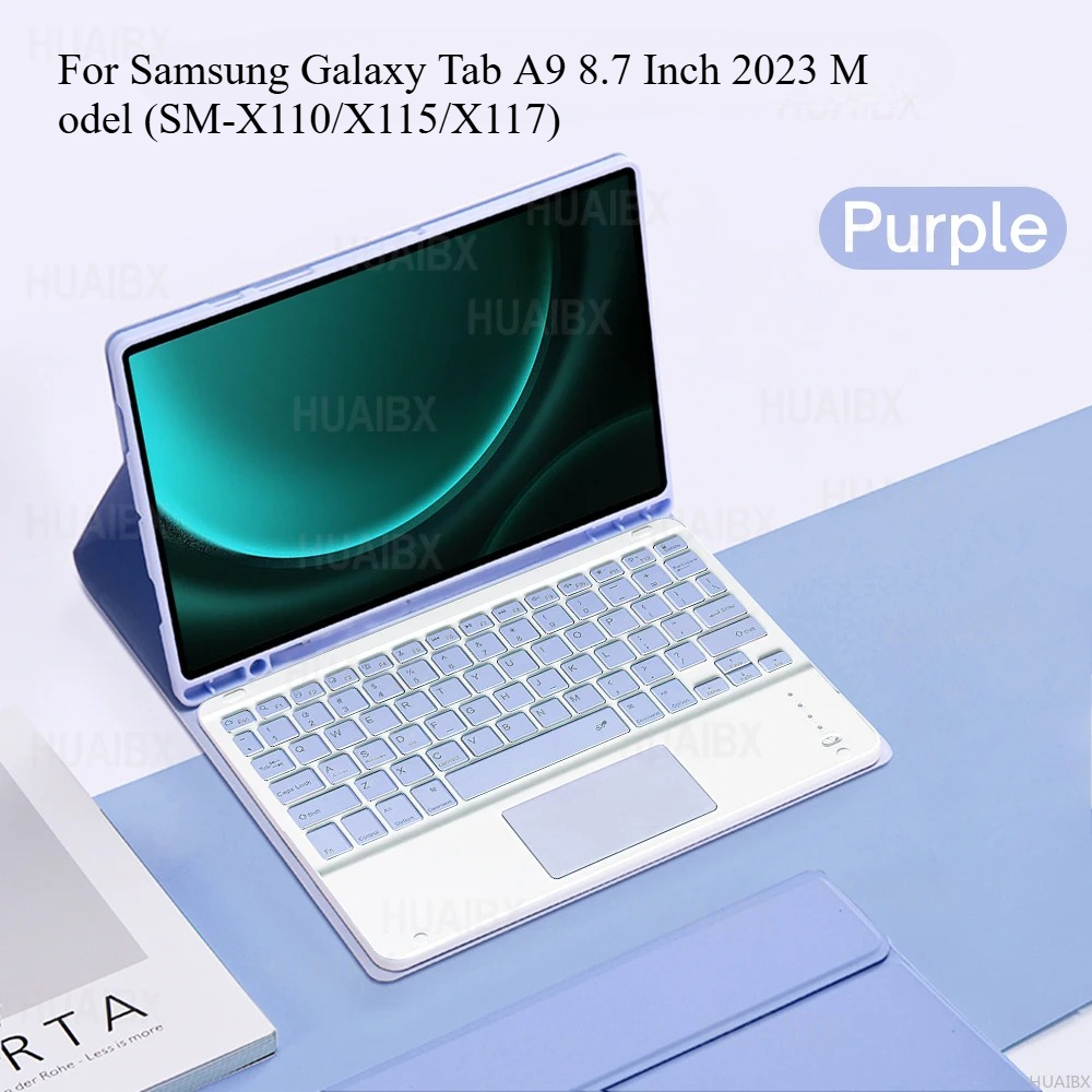 Samsung Tablet A9 Accessories - Keyboard Case For Samsung Galaxy Tab