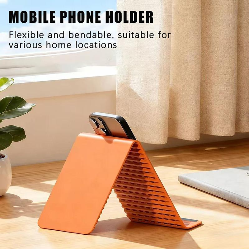 Tablet Stand Accessories - Flexible Foldable Phone Stand Silicone Tablet