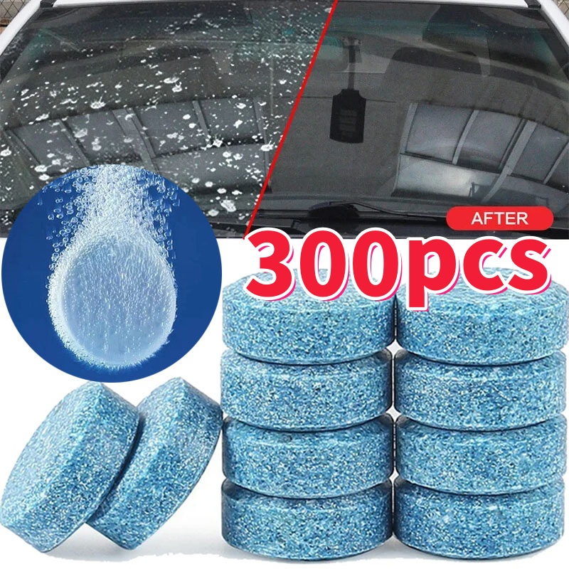 Tablet Accessories For Car - 300pcs Solid Car Windshield Cleaner Effervescent
