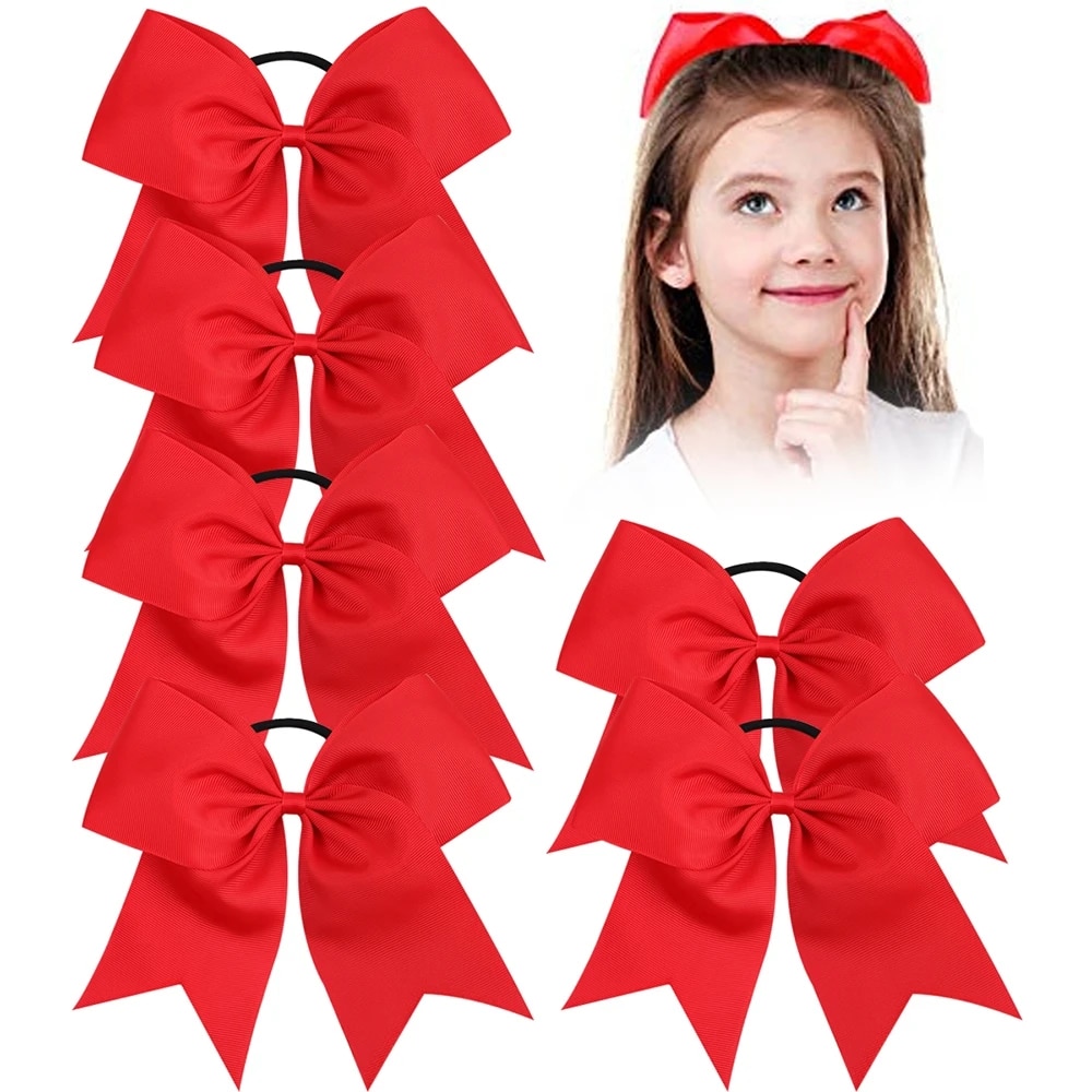 6 PC 8 Inch Large Cheer Bow Ha - Kids Tablet With Accessories review and price