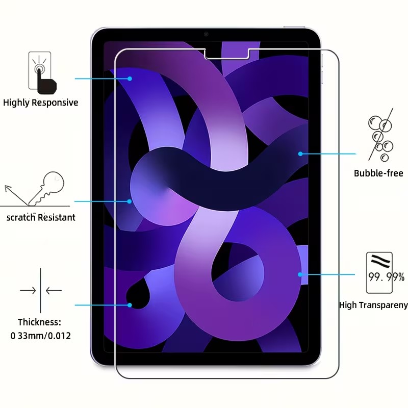 2Pcs HD Tempered Glass Film Fo - Temu Tablet Accessories review and price