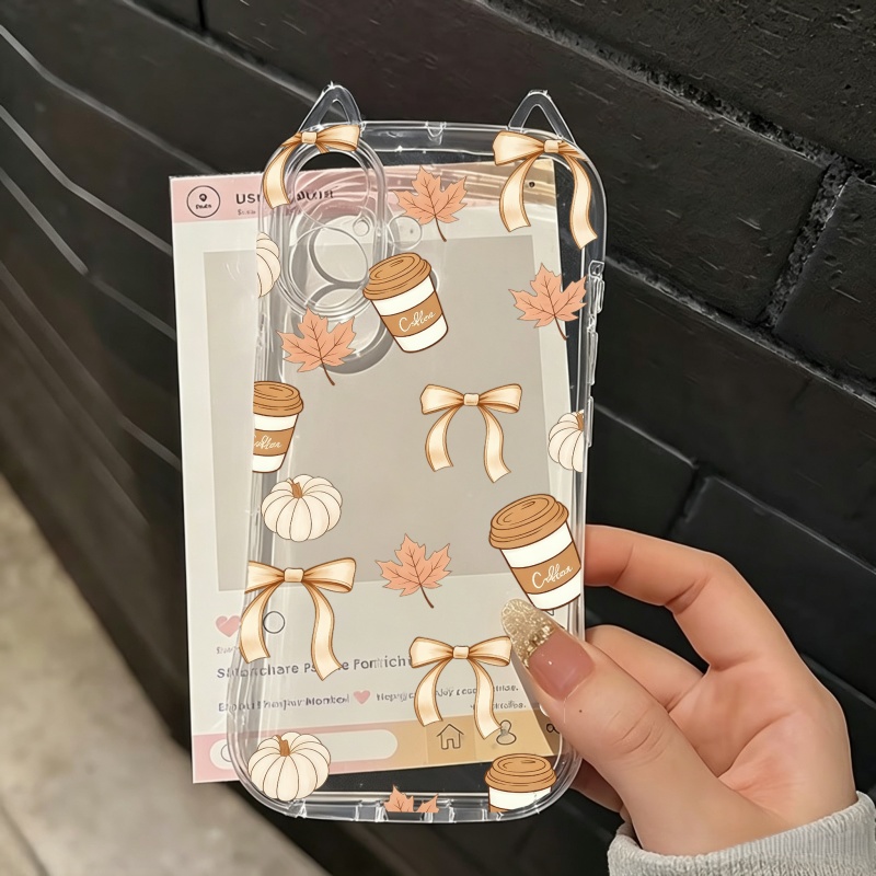 Autumn Pumpkin Falling Leaves  - Apple Iphone 16 review and price