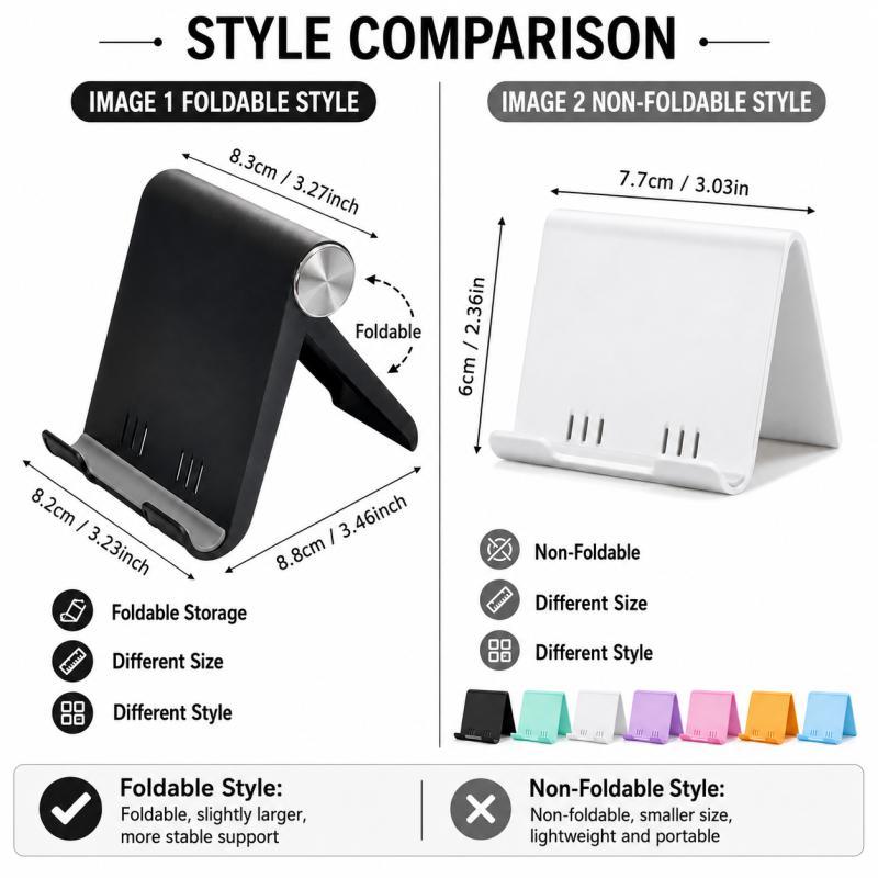 2pcs Foldable Phone Stand, 8 C - Tablet Stand Accessories review and price