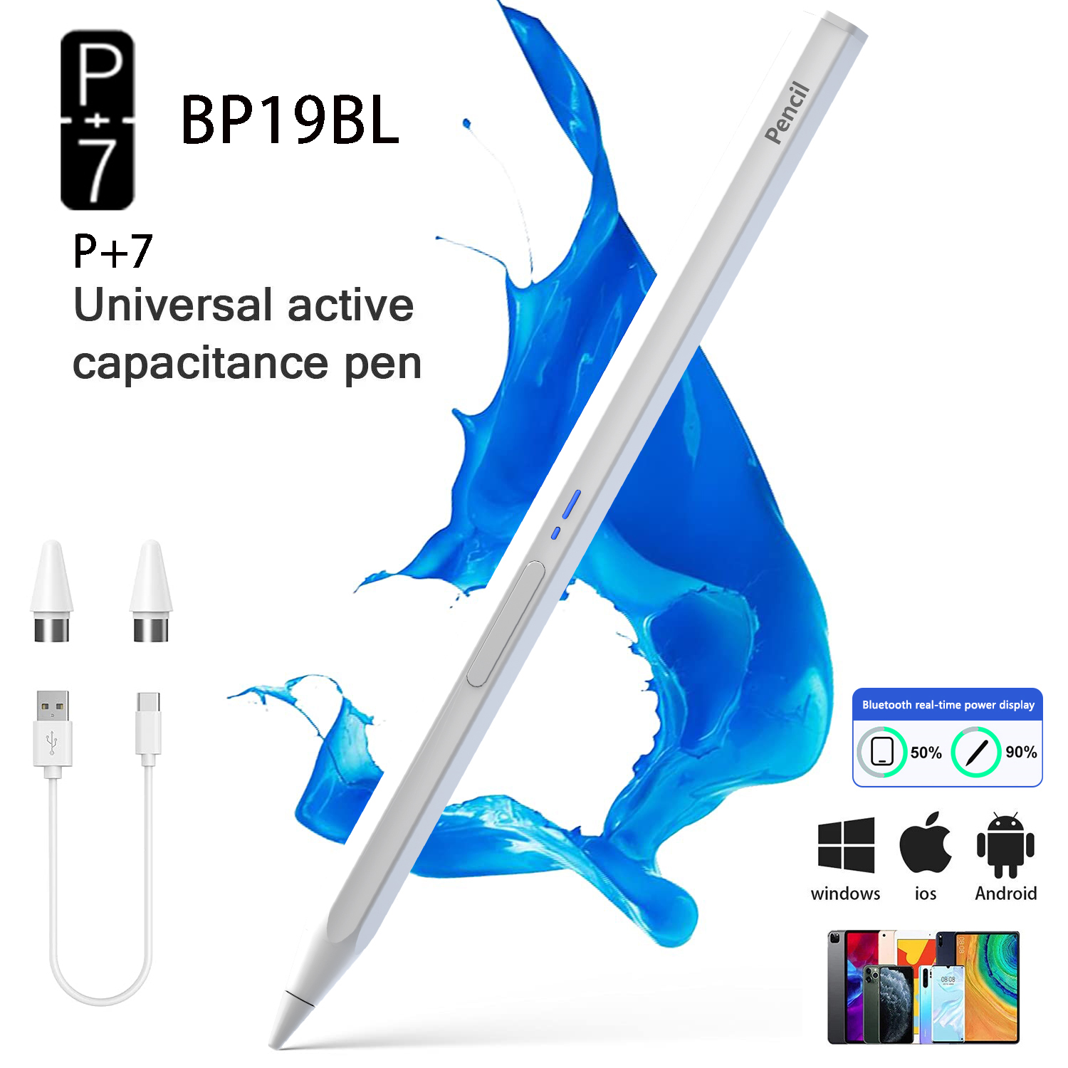 P+7 Universal Hexagonal Stylus - Tablet Drawing Accessories review and price