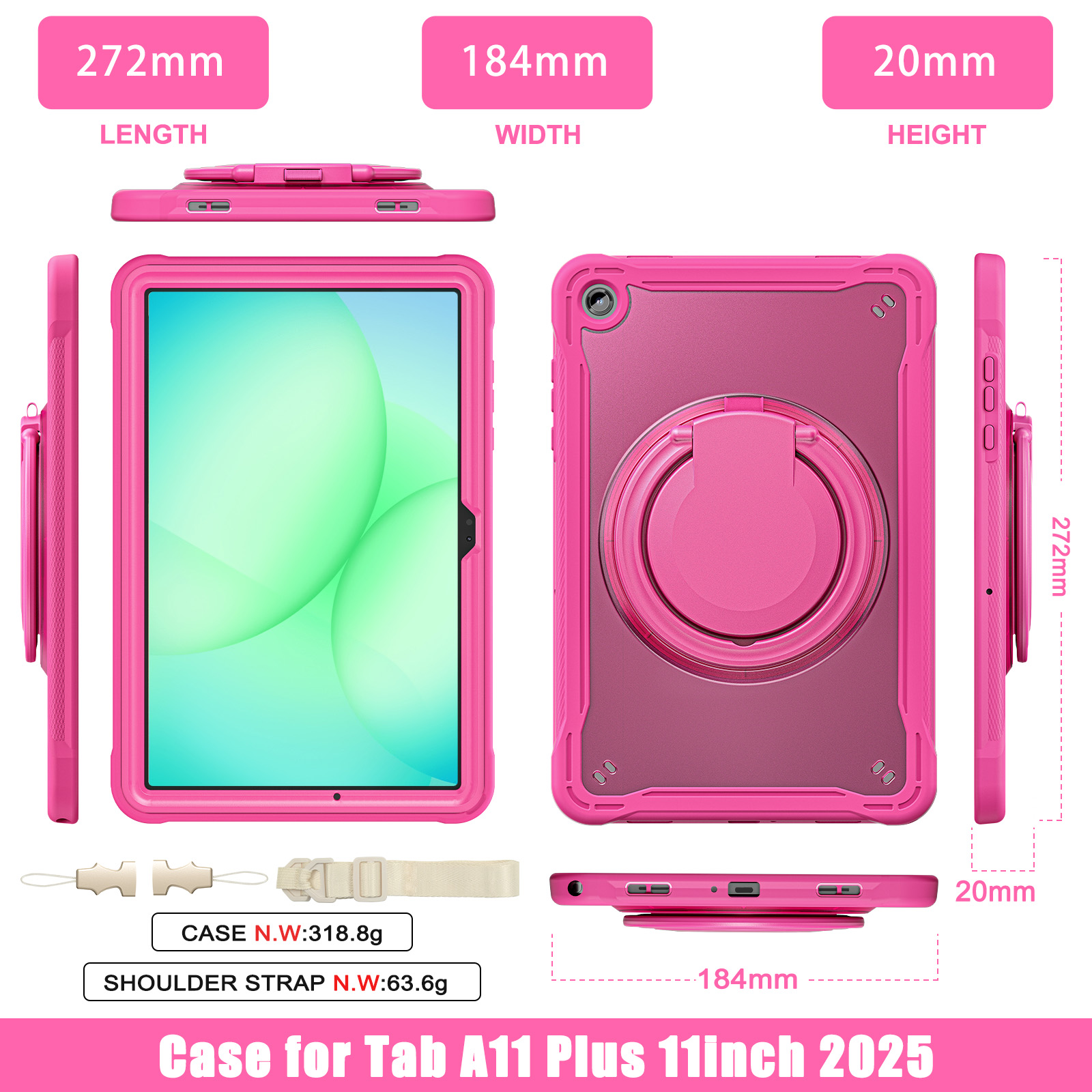 Heavy Duty Case For Samsung Ga - Samsung Tablet A9 Accessories review and price