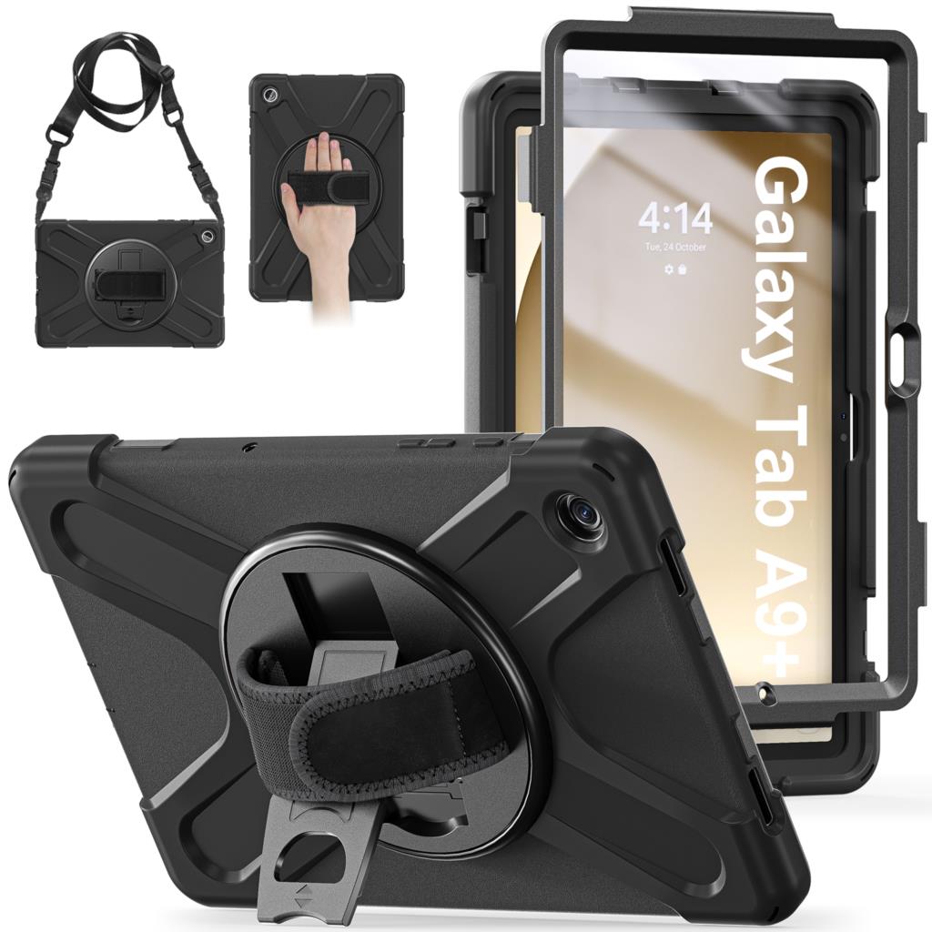360 Rotating Case For Samsung  - Samsung Tablet A9 Accessories review and price