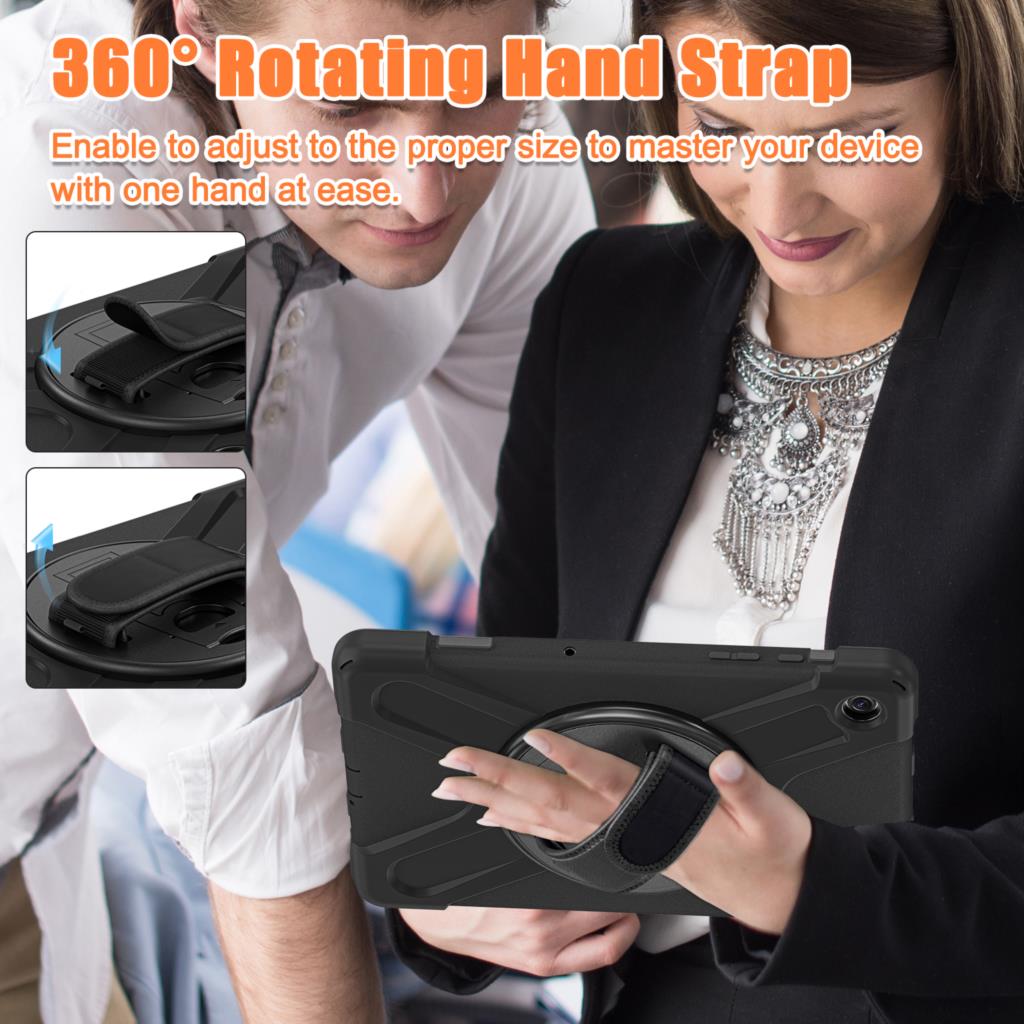360 Rotating Case For Samsung  - Samsung Tablet A9 Accessories review and price