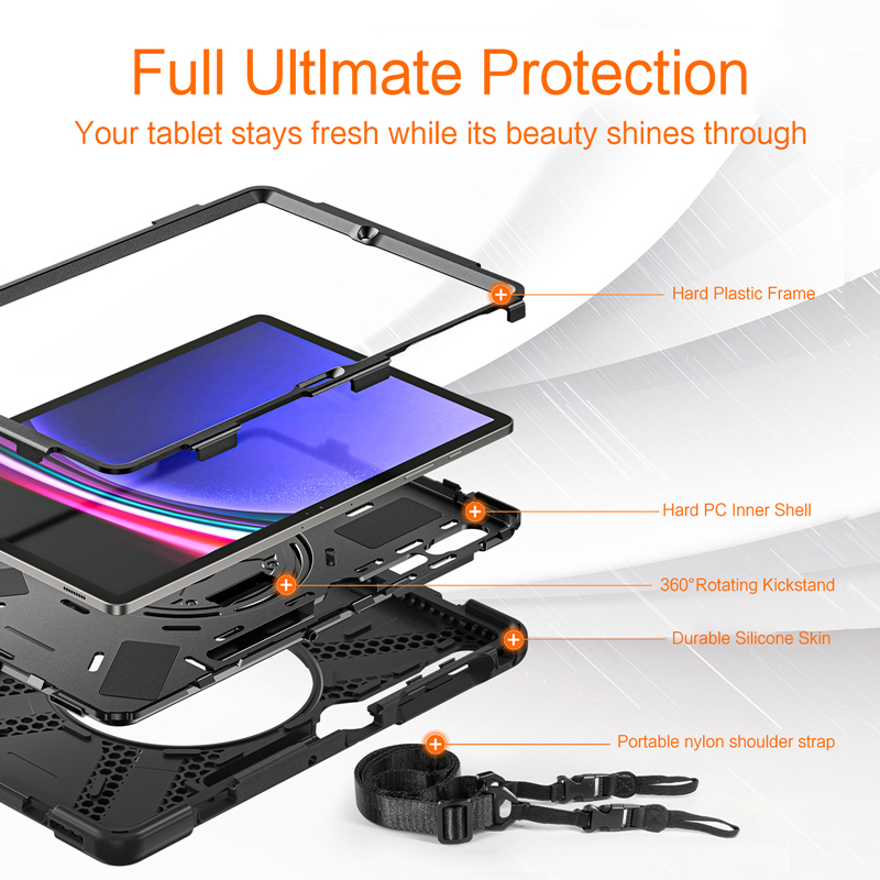 Heavy Duty Shockproof Case For - Samsung Tablet S9 Accessories review and price