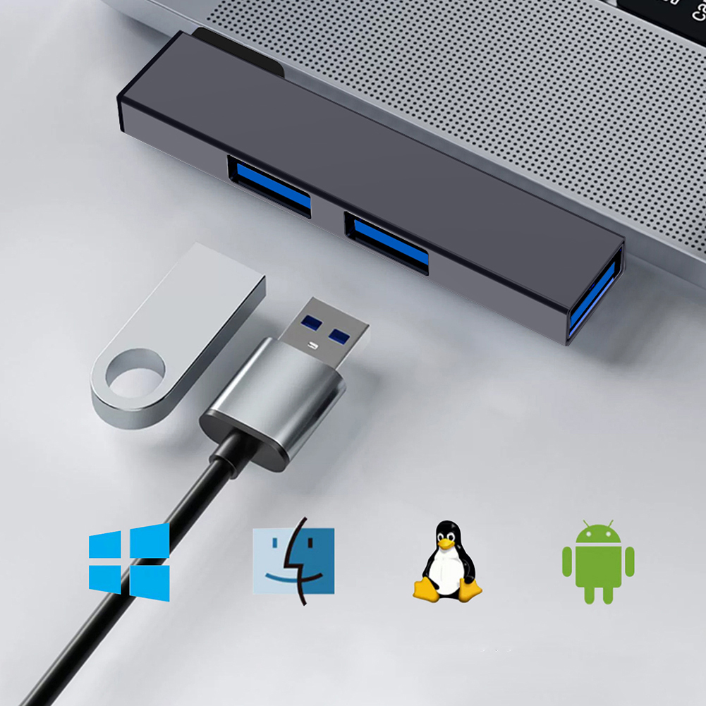 3 in 1 USB Docking Station OTG - Usb Hub Type C review and price