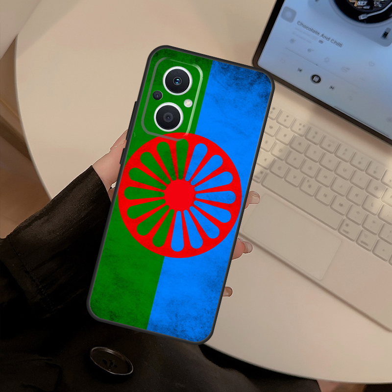 Gypsy Romani Roma Flag Case Fo - Oppo Reno 12 review and price