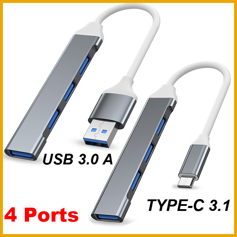 USB 3.0 TYPE-C 3.1 4 Port USB  - Usb Hub Type C review and price