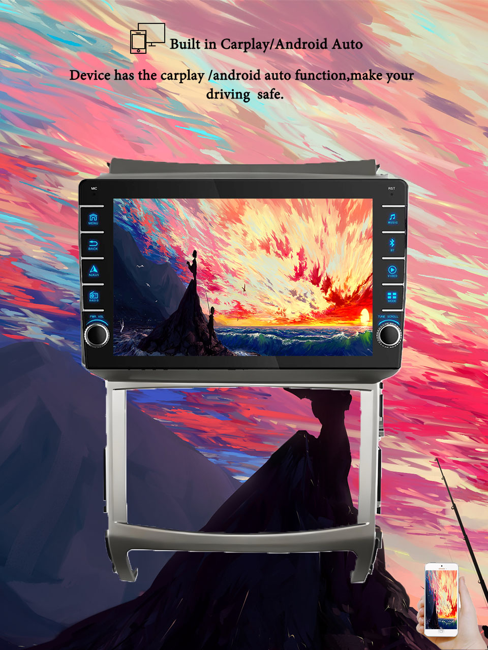 8G+128G Android14 For Hyundai  - Tablet Danish Mobile & Accessories Faisalabad review and price