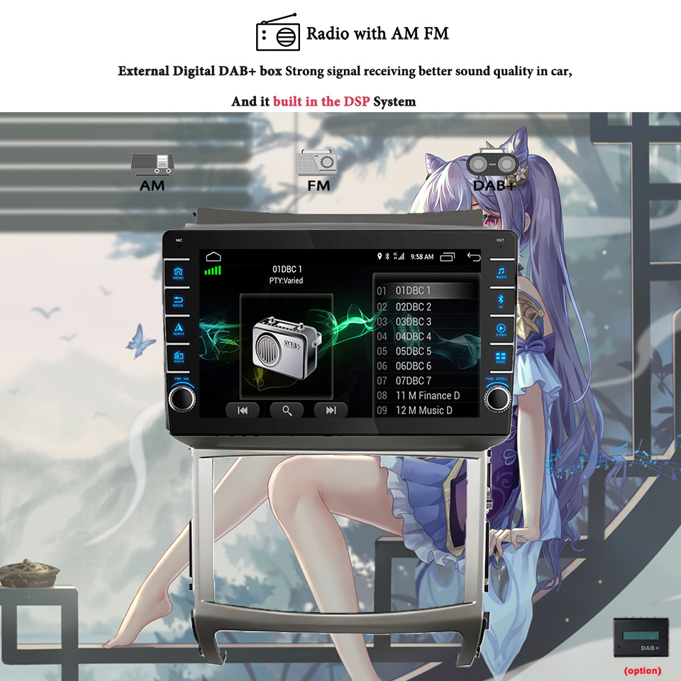 8G+128G Android14 For Hyundai  - Tablet Danish Mobile & Accessories Faisalabad review and price