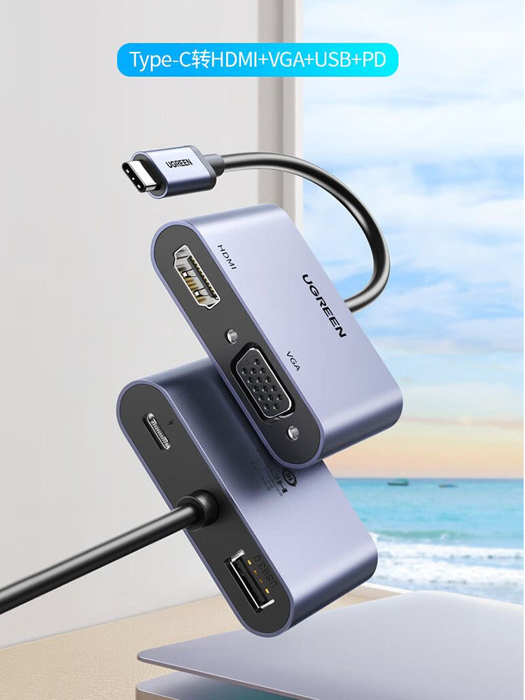 UGREEN USB C Hub Type-C to HDM - Usb Hub Type C review and price