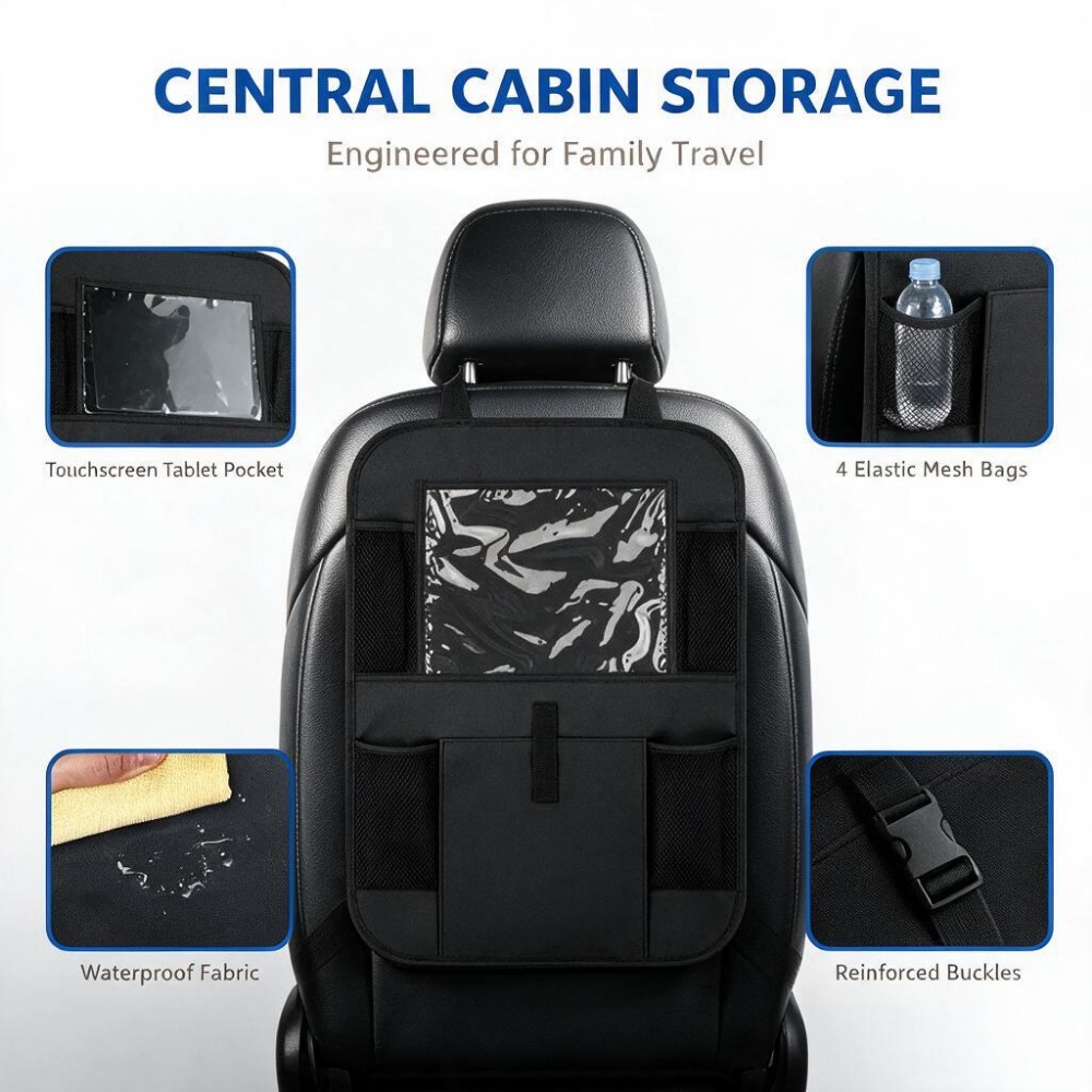 Car Seat Back Organizer 10 Sto - Kids Tablet With Accessories review and price